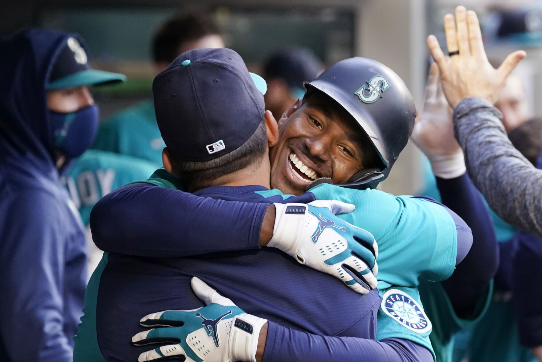 APTOPIX Rangers Mariners Baseball